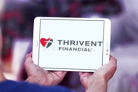 Thrivent Financial Organization Logo Editorial Photo - Image of logo ...