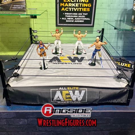 The AEW Action Figures debut.