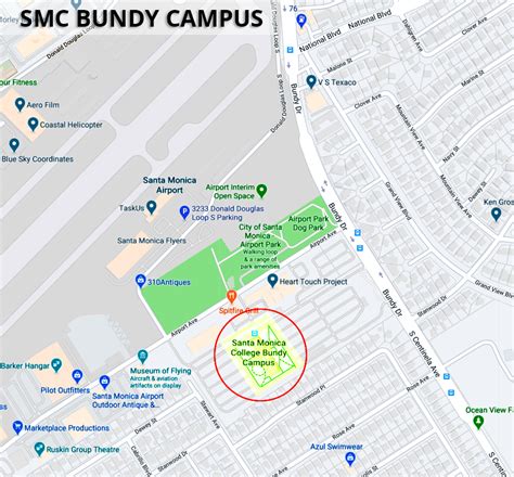 Smc Bundy Campus Map – Map Vector