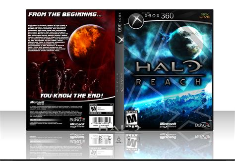 Viewing full size Halo: Reach box cover