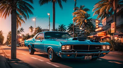 The world of classic muscle cars with this captivating 4K wallpaper 26481730 Stock Photo at Vecteezy