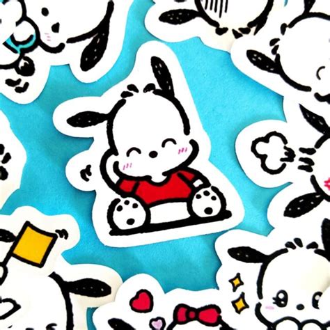 38 Pochacco Stickers, Sanrio Stickers, Kawaii Stickers, Journal ...