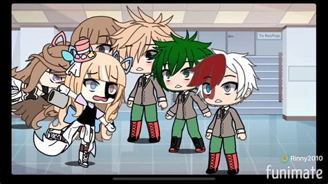 If me and my Ocs Meet Mha || Gacha life series || short || - YouTube