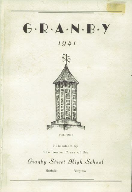 Explore 1941 Granby High School Yearbook, Norfolk VA - Classmates