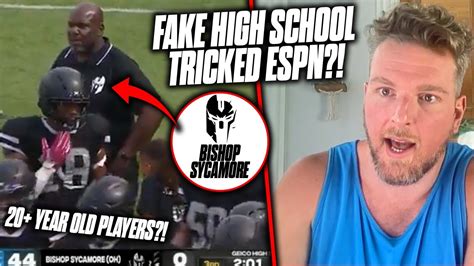 Bishop Sycamore Is A Fake High School With 20 Year OIds Playing Football?! | Pat McAfee Reacts