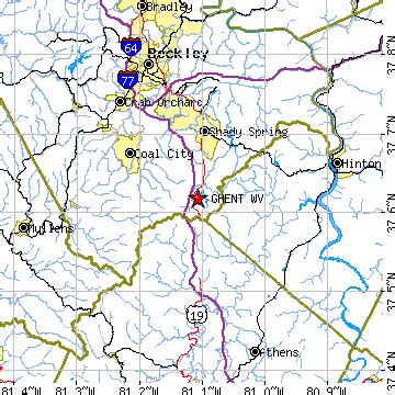 Ghent, West Virginia (WV) ~ population data, races, housing & economy