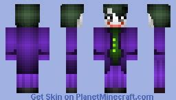 The Joker Minecraft Skin