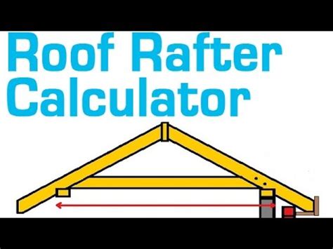 Hip Roof Rafter Calculator