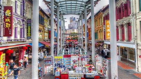 Singapore Chinatown Street Market - Night Market in Singapore Chinatown ...