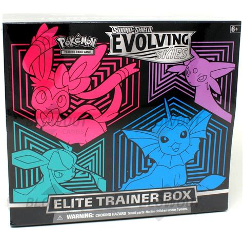 Pokemon Sword & Shield Evolving Skies Elite Trainer Box