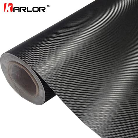 Aliexpress.com : Buy 30cmx127cm 3D Carbon Fiber Vinyl Car Wrap Sheet ...