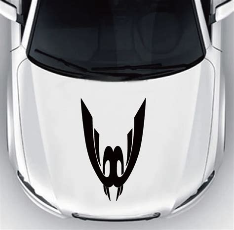 Car Classical Wing Racing Vinyl Car Hood Sticker/Decal for Car Door ...