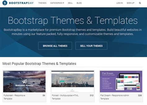 Bootstrap Themes ~ Get Responsive Bootstrap Templates!