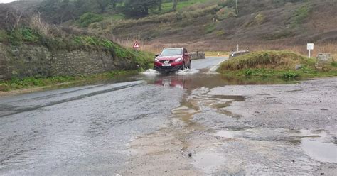 Alert of danger of rivers flooding in Cornwall after heavy rain ...