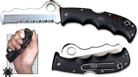 Spyderco Assist Rescue Knife with Carbide Glass Breaker, SP-C79PSBK