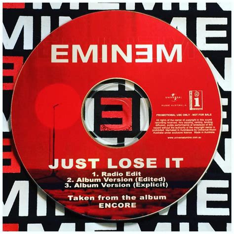 Eminem – Just Lose It (2004, CD) - Discogs