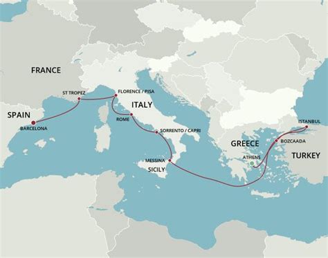 Mediterranean Cruises Starting In July 2024