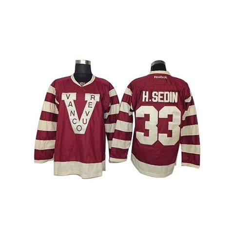 Henrik Sedin Vancouver Canucks Reebok Men's Authentic Jersey - Red