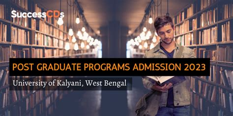 University of Kalyani PG Courses Admission 2023 -Courses, Dates ...