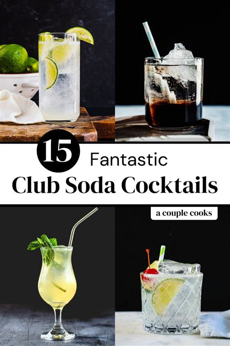 Club soda drinks – Artofit