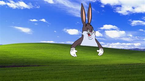 I just made a wallpaper of our lord and saviour chungus ...