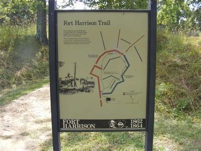 Fort Harrison Trail Fort Harrison - 1862/1864 - Henrico VA - U.S. Civil ...