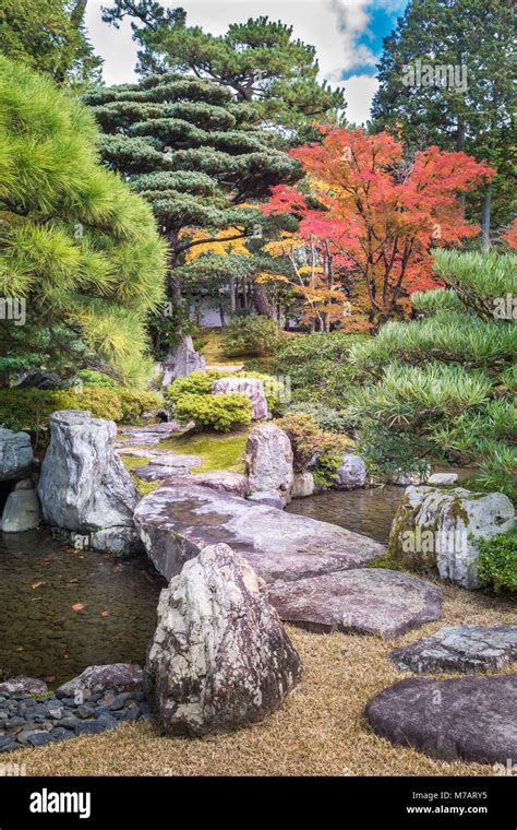 Japan, Kyoto City, Imperial Palace Gardens Stock Photo - Alamy