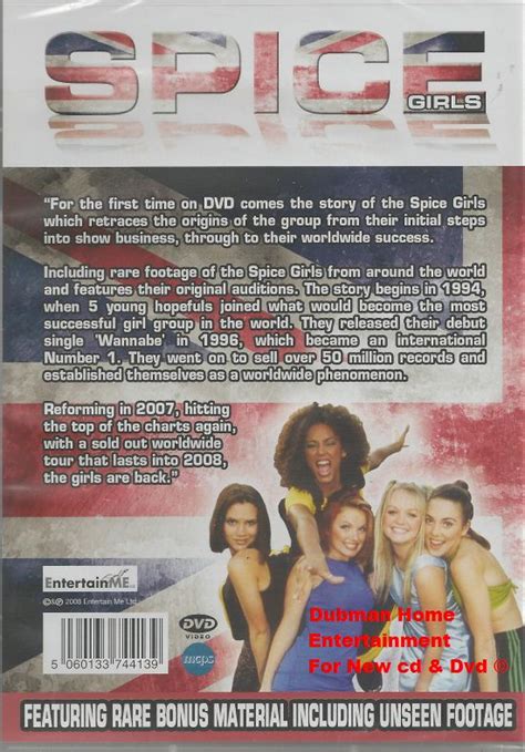 Spice Girls - Documentary - Dubman Home Entertainment