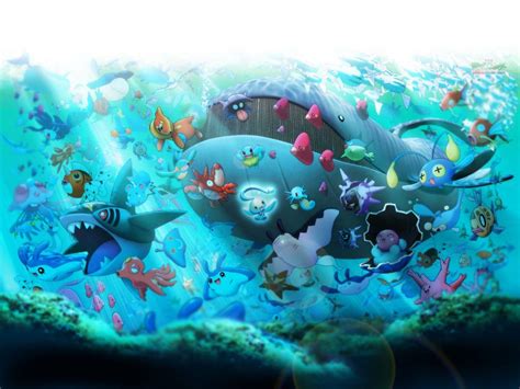 Ocean Pokemon Wallpapers - Top Free Ocean Pokemon Backgrounds ...