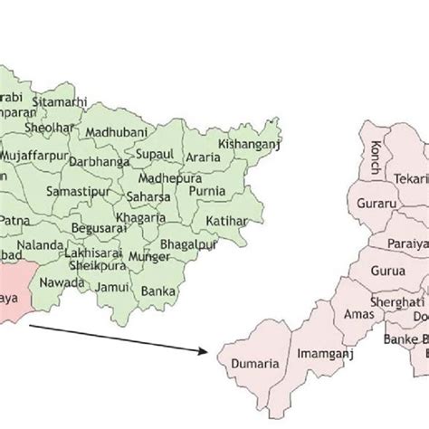 Bihar State-Location of Gaya District and Atri Block | Download Scientific Diagram