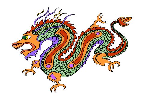 Chinese Dragons Drawing at GetDrawings | Free download