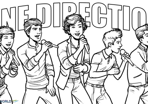 One Direction Printable Coloring Pages at GetColorings.com | Free ...