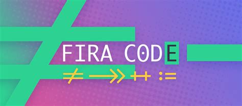 Fira Code - Font with Programming Ligatures - Let's WP