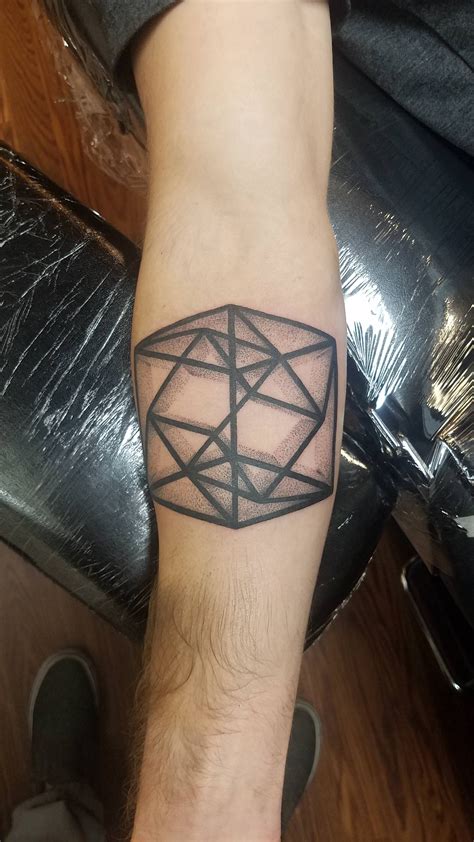 Tesseract. By justin dilmore out of eventide tattoo in Encinitasca ...