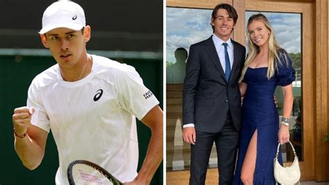 Wimbledon 2022: Australian Alex de Minaur and girlfriend Katie Boulter ...