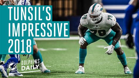 Dolphins Daily: Laremy Tunsil's Impressive 2018