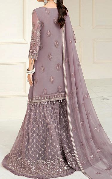 Flossie Mountbatten Pink Chiffon Suit | Pakistani Embroidered Chiffon Dresses