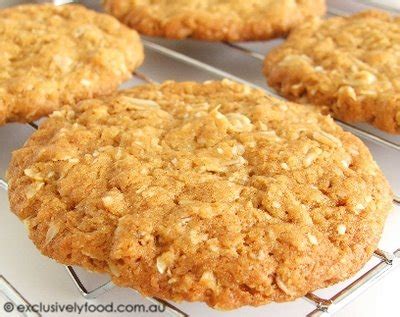 Exclusively Food: Chewy Anzac Biscuit Recipe