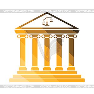 Courthouse Royalty Free Vector Clip Art illustration -busi0217 - Clip ...