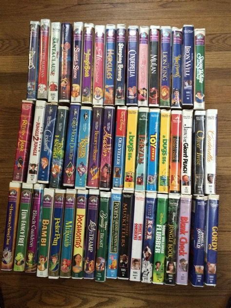 Huge Lot Of 51 Disney VHS Movies | #1787822957