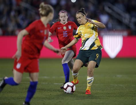 Thorns forward Caitlin Foord hopes to steer Australia to new heights at ...