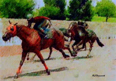 Lexington Horse Racing Photograph by Richard Foxworth - Fine Art America