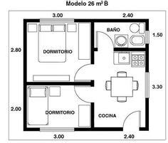 Las mejores 12 ideas de Planos de casas pequeñas modernas | planos de ...