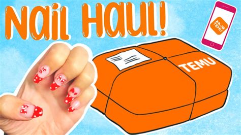 NAIL HAUL! TEMU FAB OR FLOP?! ~DIY GEL NAILS #nails #nailhaul #shoppinghaul #temu - YouTube