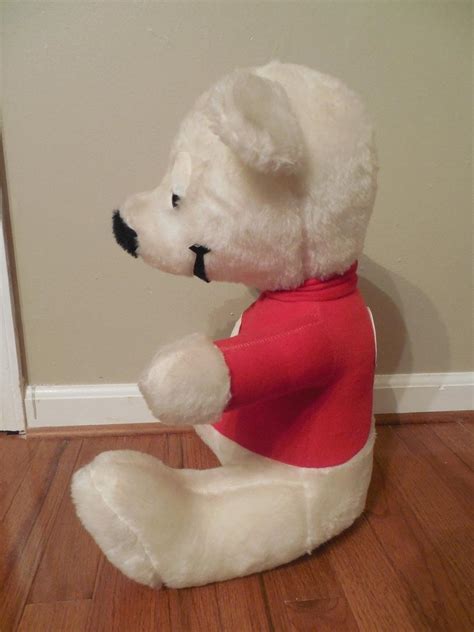 Vintage Advertising ICEE BEAR Polar Bear Mascot Stuffed Plush Animal ...