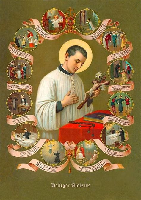 Carissimi: Today’s Mass; Feast of Saint Aloysius Gonzaga, Seminarian and Patron Saint of Youth ...