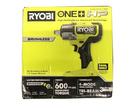 Ryobi Cordless hand tools P262