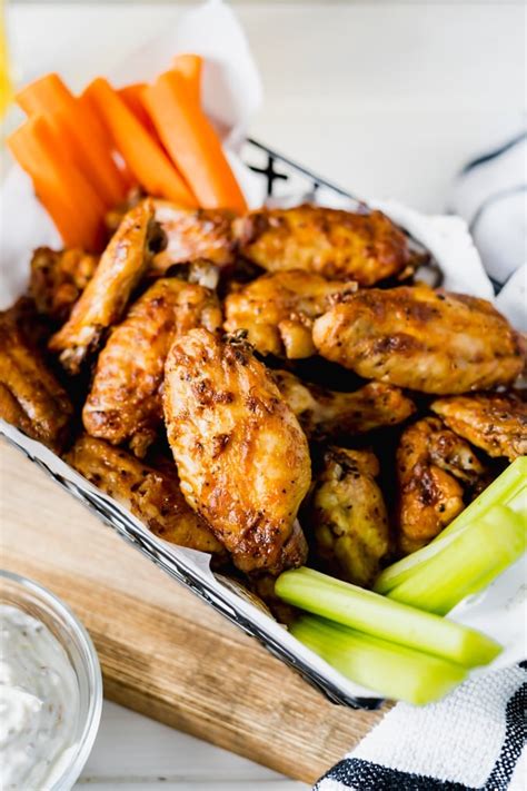 Spicy Oven Baked Chicken Wings - The Delicious Spoon