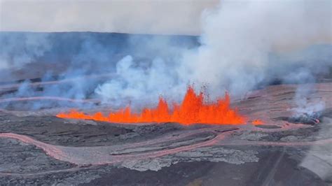 Composite Volcano Eruption Video