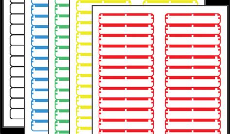 Free Printable File Folder Labels Template